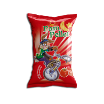 fried Product based on corn With cheese Powder